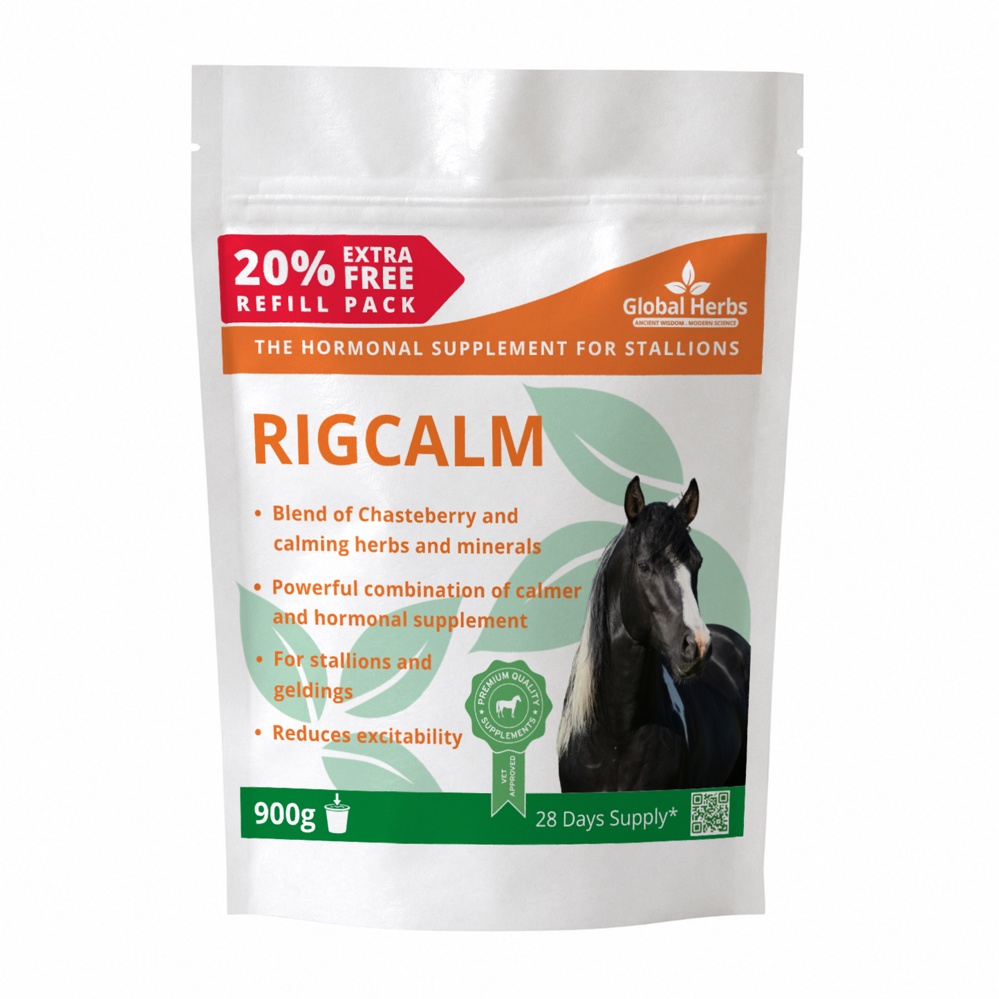 Rigcalm Refill Pouch 750g - Global Herbs
