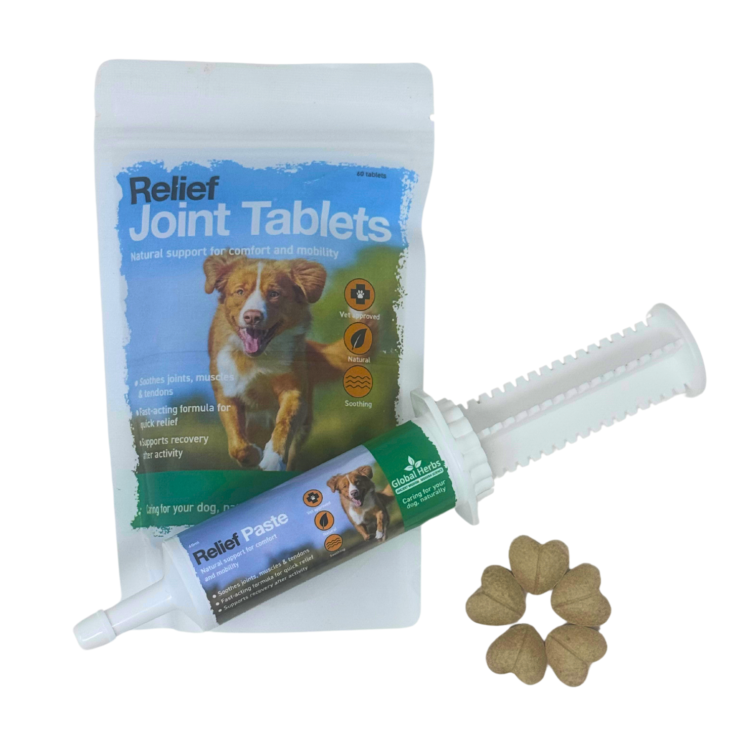 Relief Tablets (60) - Global Herbs - Canine