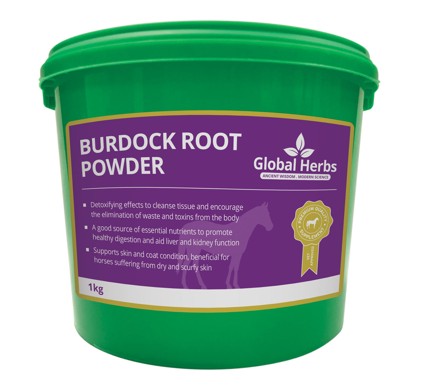 Burdock Root Powder 1Kg - Global Herbs