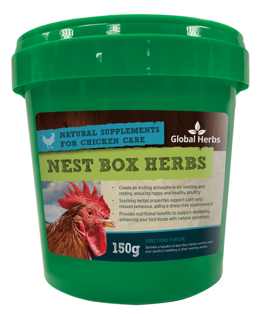 Nest Box Herbs 150g - For Chickens - Global Herbs