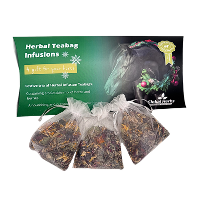 Herbal Tea Infusions Christmas Themed